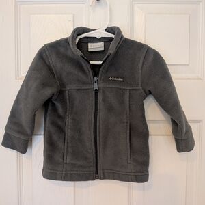 Columbia Gray Fleece Jacket